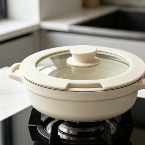 Tempered Glass & Silicone Lid: Spill-Proof Design; Universal Replacement Lid