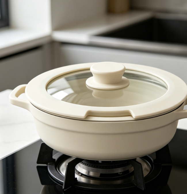 Tempered Glass & Silicone Lid: Spill-Proof Design; Universal Replacement Lid