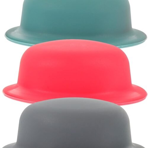 3pcs Silicone Pot Lid Cover Silicone Pot Lid Knob Pot Lid Handle Grips Pan Cover Knob Saucepan Lid Knob Universal Pan Lid Kitchen Accessory Silica Hat Pot Button Pot Cover, 7.00X7.00X3.00CM